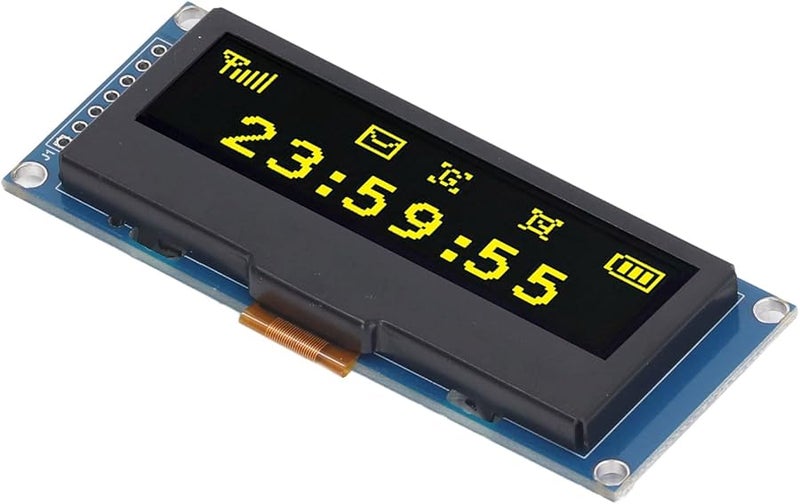 MRC162D Yellow 2.23 Inch OLED Display Module 128x32 Low Power for Navigation POS Terminal - Image 2